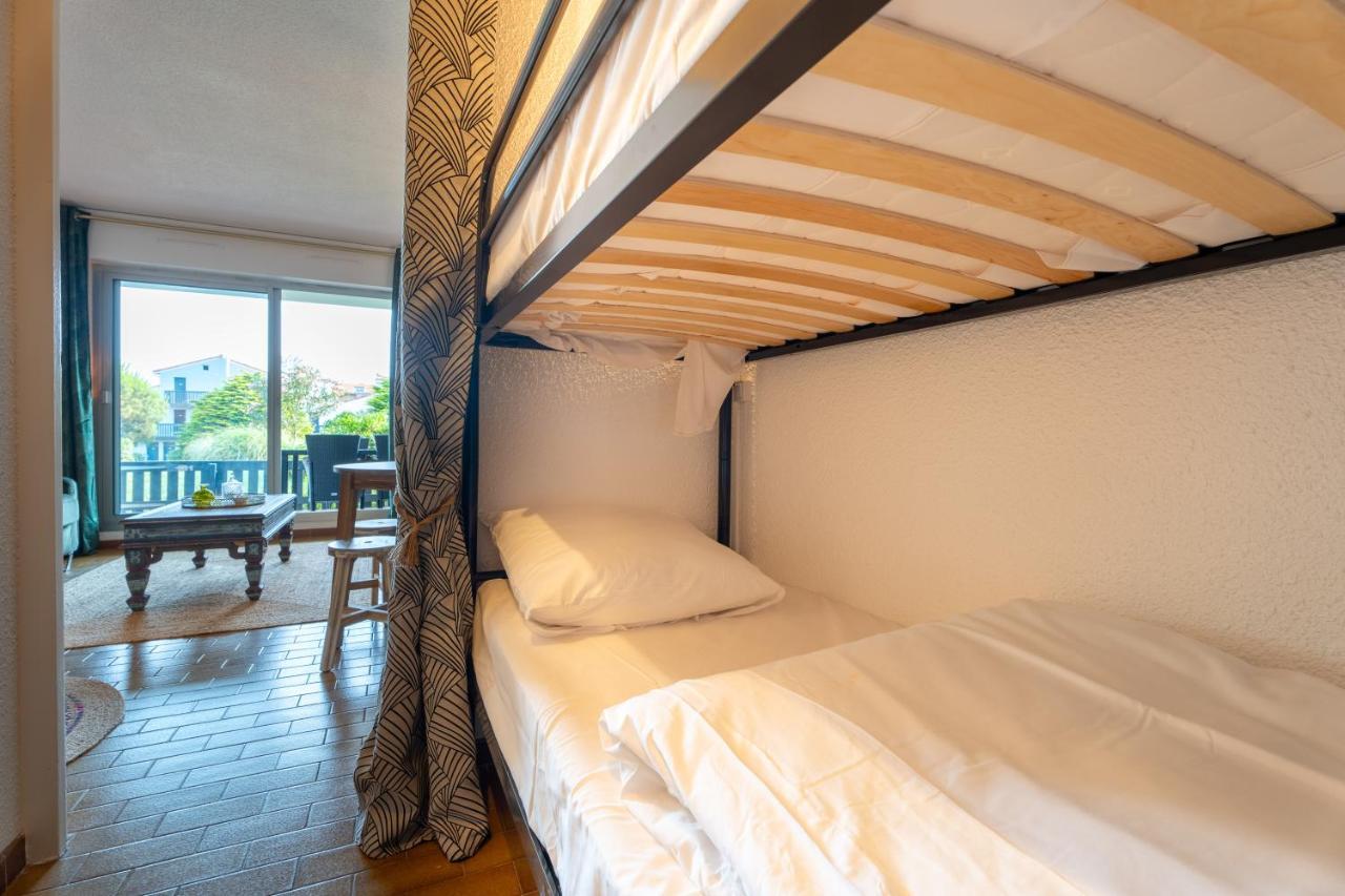 Studio Plage De Capbreton Avec Terrasse Екстериор снимка