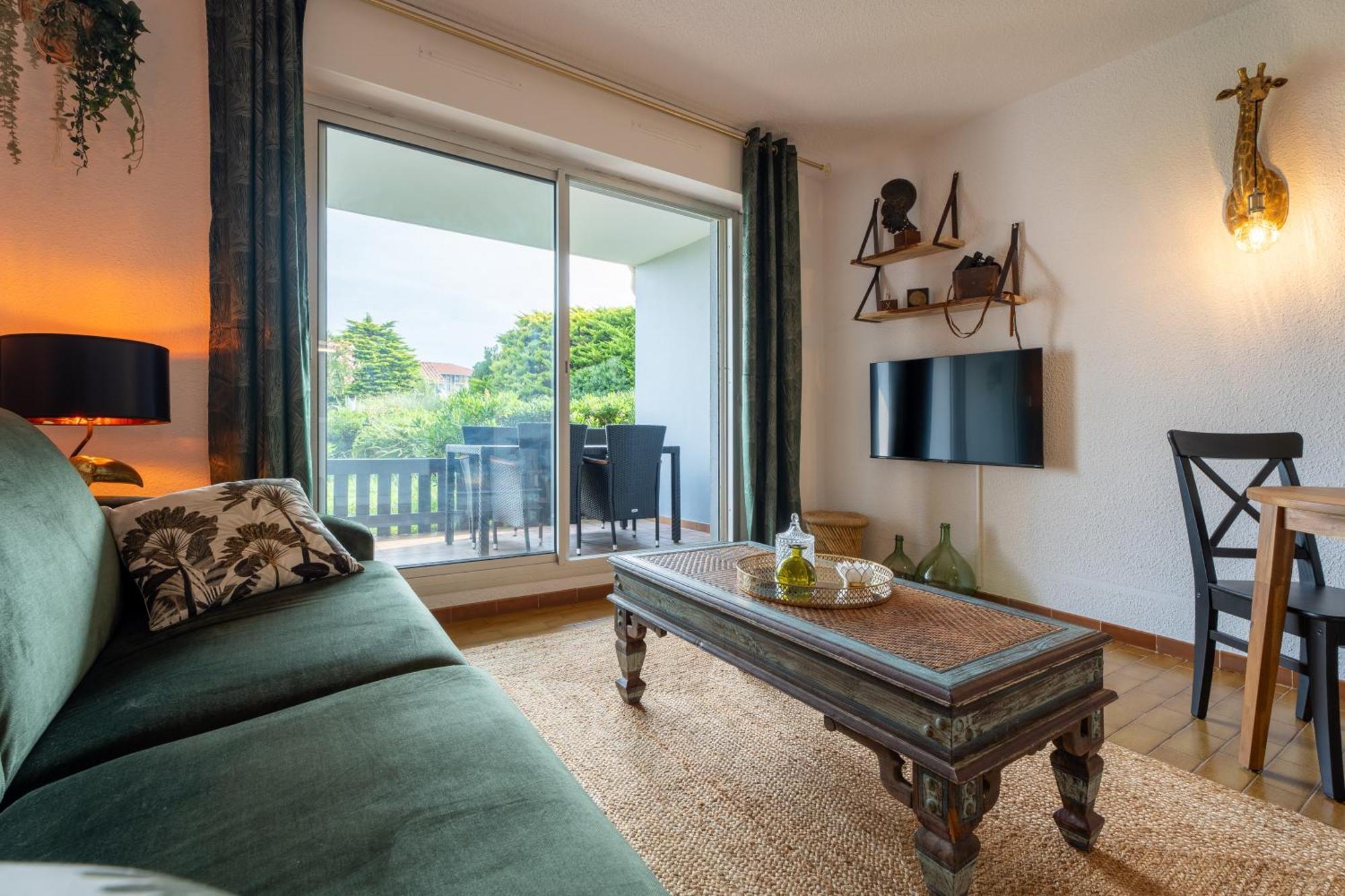 Studio Plage De Capbreton Avec Terrasse Екстериор снимка